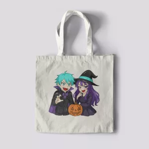Tote bag Halloween recto/verso