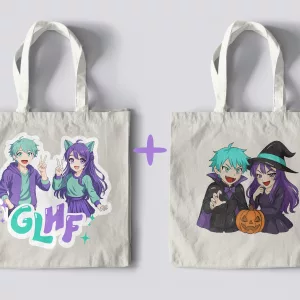 Pack 2 tote bags